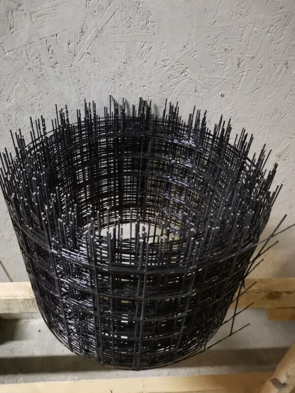 Стеклопластиковая сетка Ø2 50×50 (Черная)